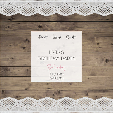 LIVIA'S BIRTHDAY PARTY - JULY 16TH @ 12:00 PM